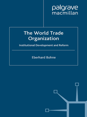 cover image of The World Trade Organization